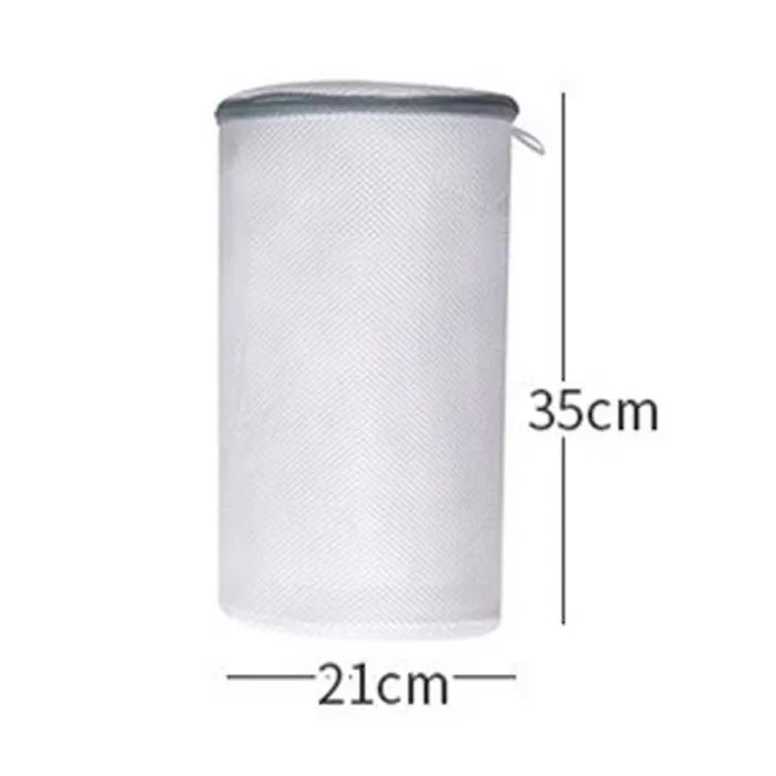 Versatile Shoe Washing Bag - Durable Mesh Laundry Bag for Sneakers, Running Shoes, Socks & Bras with Zipper Closure, Laundry Bag