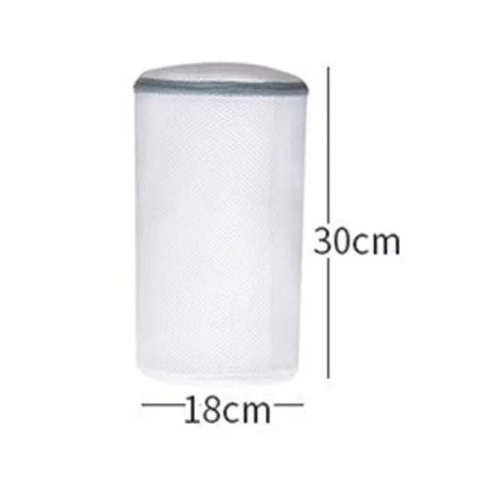 Versatile Shoe Washing Bag - Durable Mesh Laundry Bag for Sneakers, Running Shoes, Socks & Bras with Zipper Closure, Laundry Bag