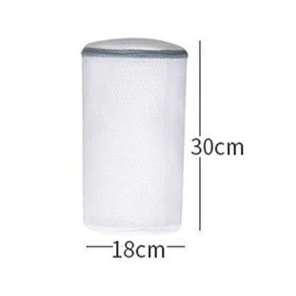 Versatile Shoe Washing Bag - Durable Mesh Laundry Bag for Sneakers, Running Shoes, Socks & Bras with Zipper Closure, Laundry Bag